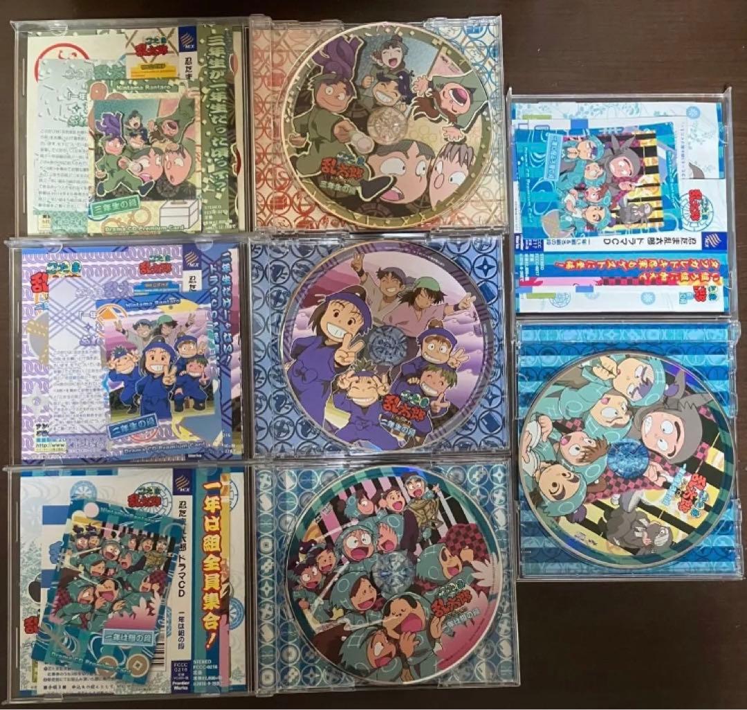 忍たま乱太郎」ドラマCD まとめ売り 学年別シリーズ BOX付き