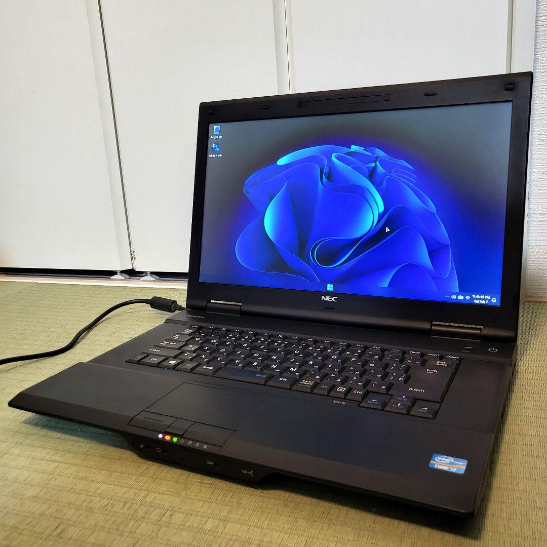 軽量化Win11+Office2024/SSD128GB/NEC/整備済 中古パソコン 一体型 デスクトップパソコン Office2024搭載 Win11 Pro