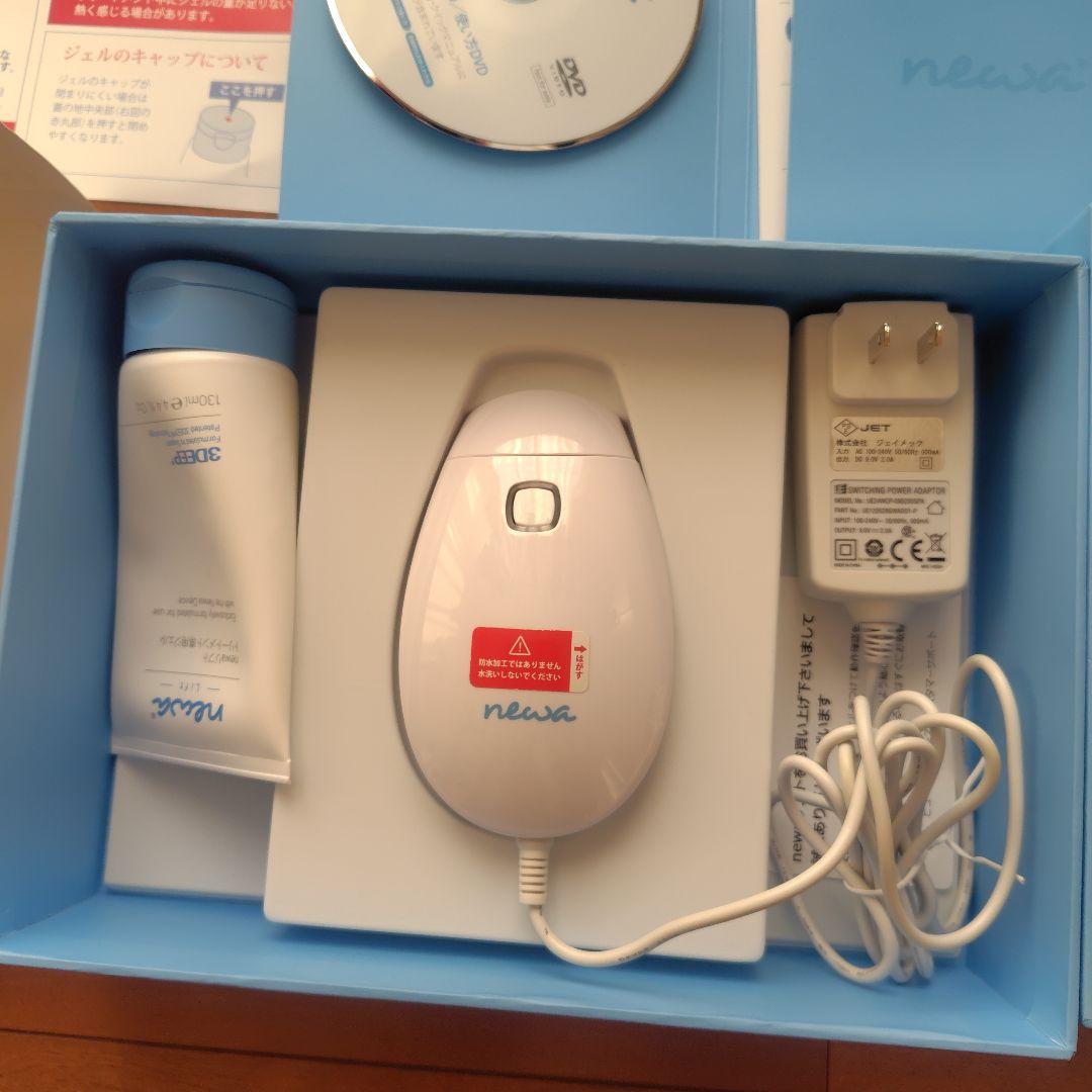 newa 3DEEP 美顔器 ホワイト DVD・ジェル付き newa 3DEEP 美顔器 ホワイト DVD・ジェル付き newa 3DEEP 美顔器