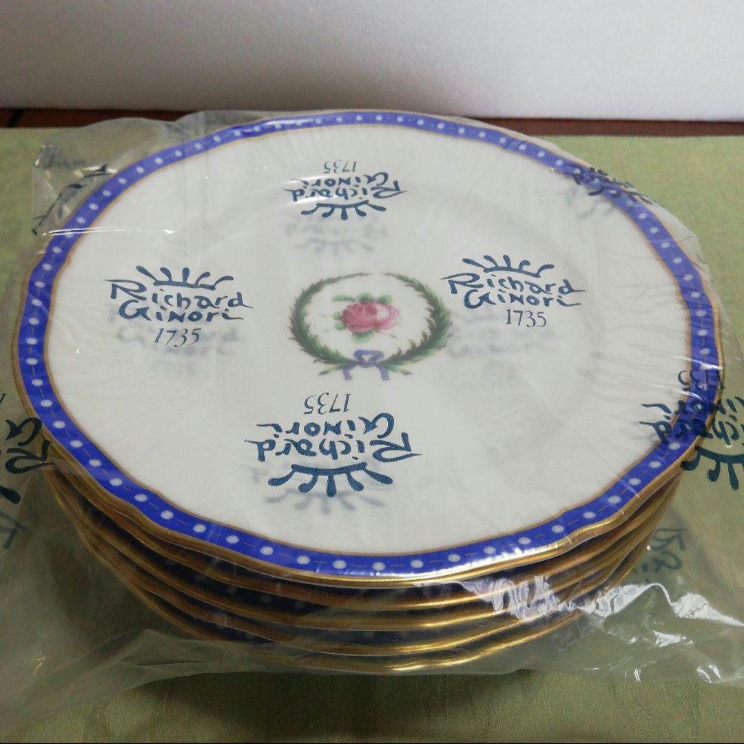 希少✨️リチャードジノリ ベネチアンローズ 19cmプレート ケーキ皿 新品 Richard Ginori（リチャードジノリ） ジノリ1735／リチャードジノリ