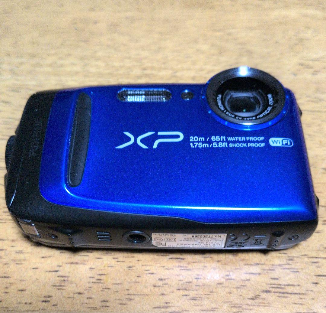 FUJIFILM FinePix XP120 防水カメラ ブルー Wi-Fi - メルカリ