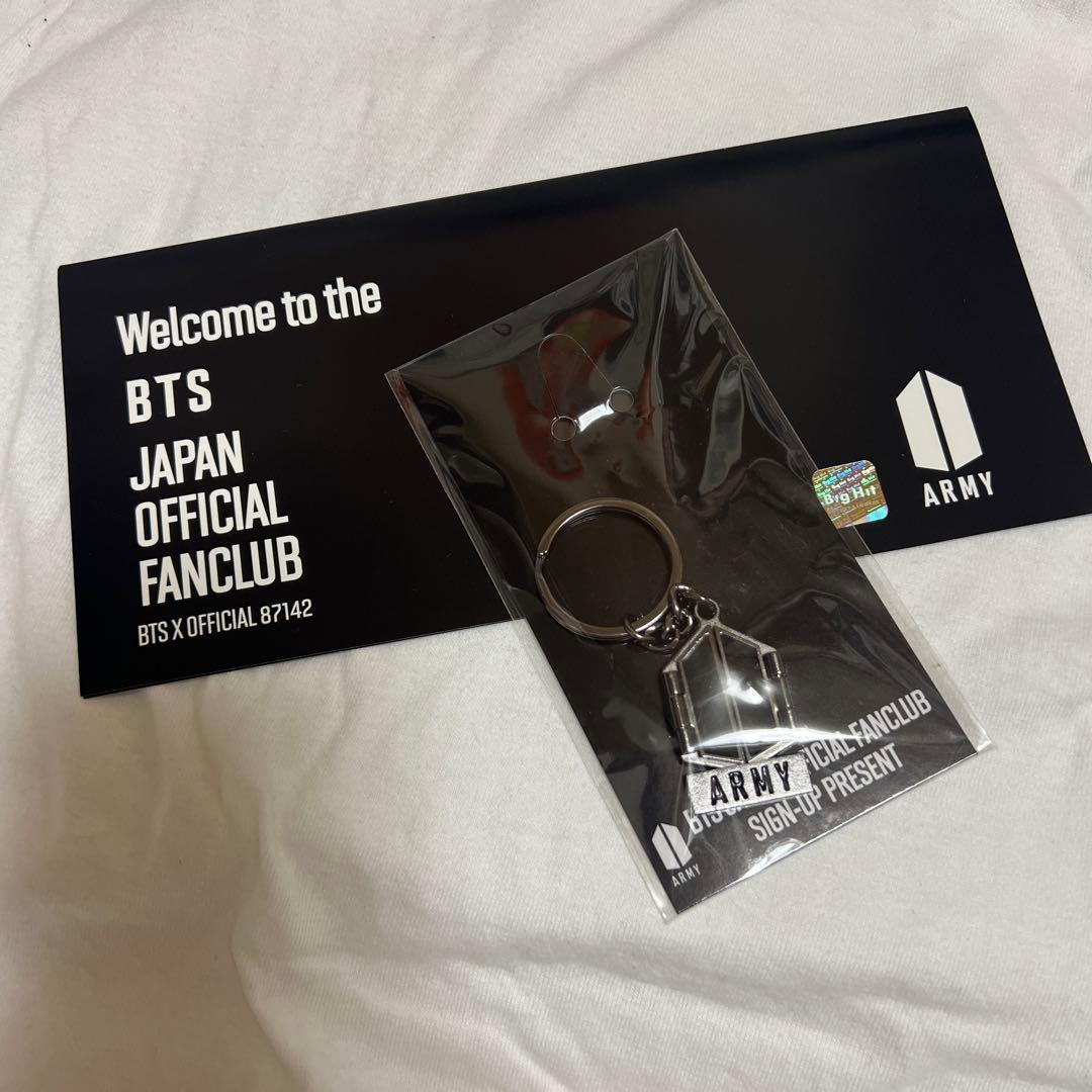 BTS 日本ファンクラブJPFC入会特典(2020年までの) キーホルダー - メルカリ