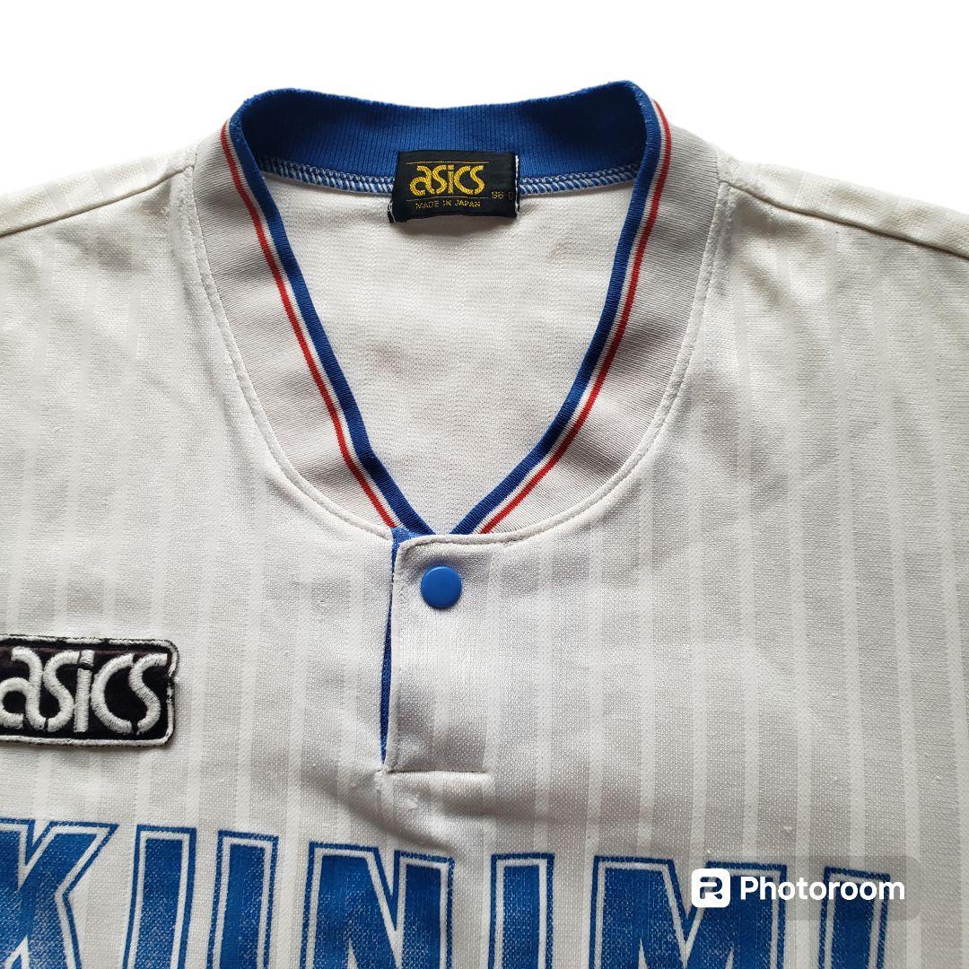 国見高校 サッカー部 ユニフォーム 長袖 年代物 asics KUNIMI - メルカリ