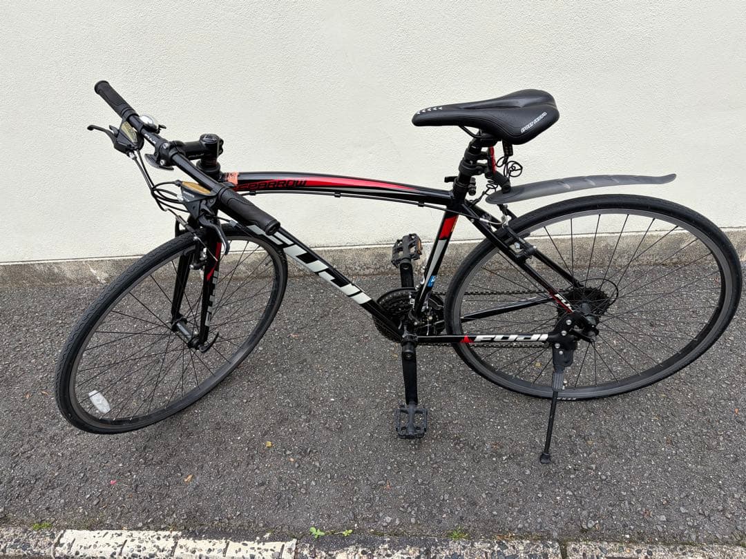 手渡し限定京都市内 】FUJI クロスバイク 24段変速 通勤通学 - メルカリ