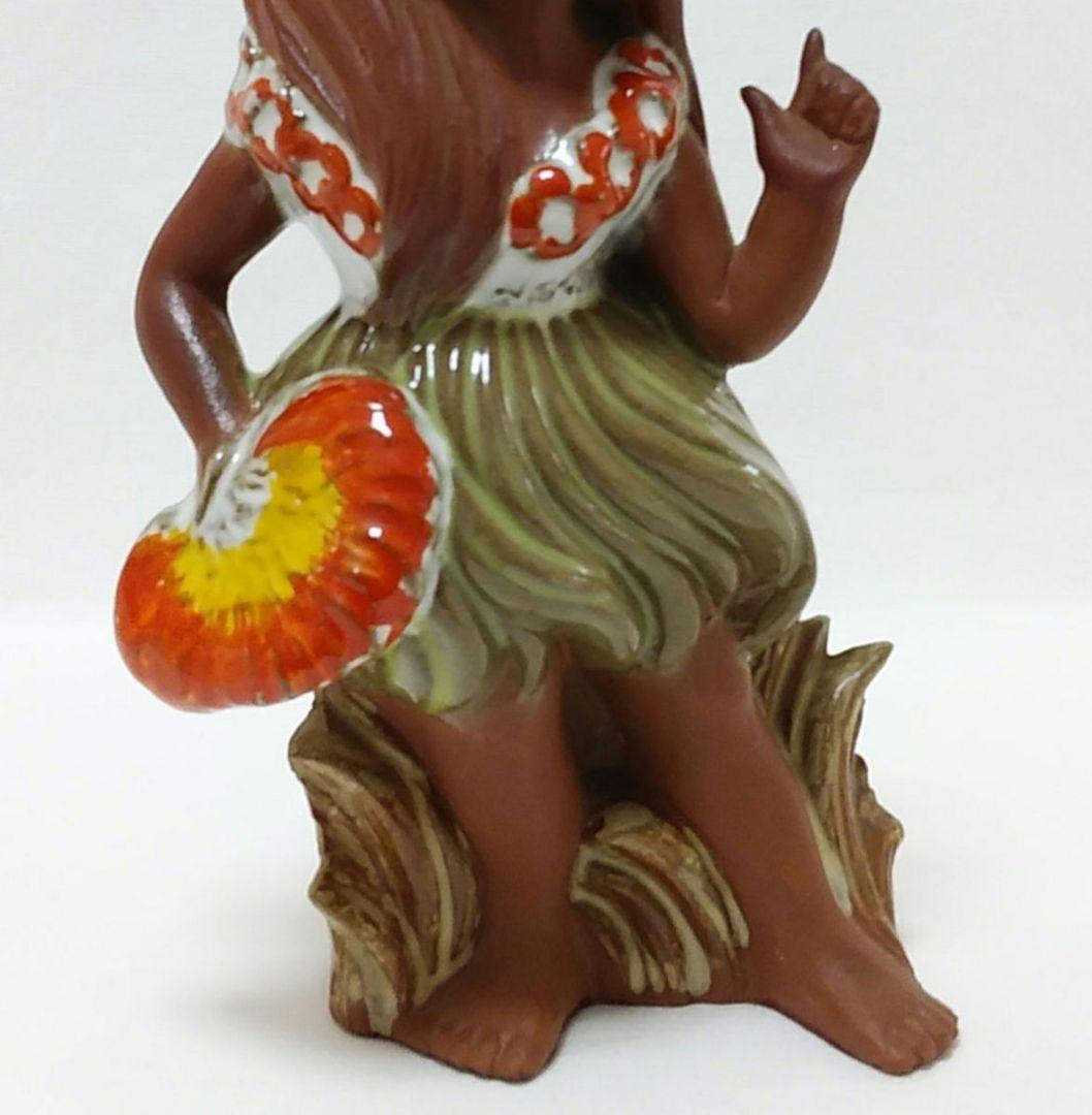 ハワイアン人形 フラドール置物❤︎1960年ハワイアンティーク