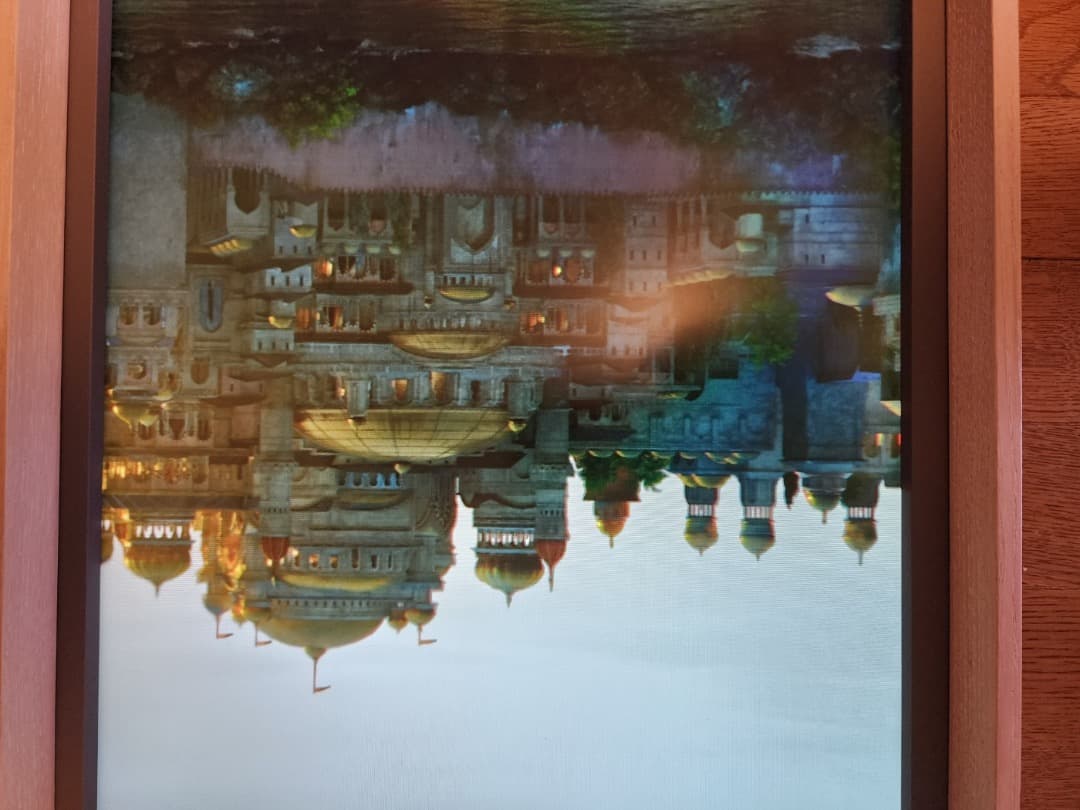 Atmoph Window 2 アトモフ ディズニー カリモク製の高級フレーム