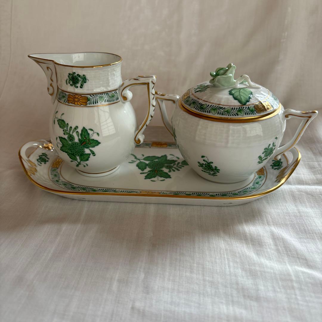 ヘレンド　クリーマー・ボンボニエール・トレーセット 楽天市場】ジョージジェンセン ボンボニエール ターナップ Georg