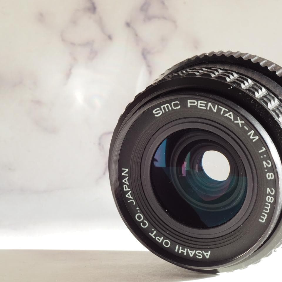 【希少 後期型】ペンタックス SMC PENTAX M 28mm f2.8 オールドレンズを買って試し撮りもしてきた〜SMC PENTAX-M 28mm/F2.8