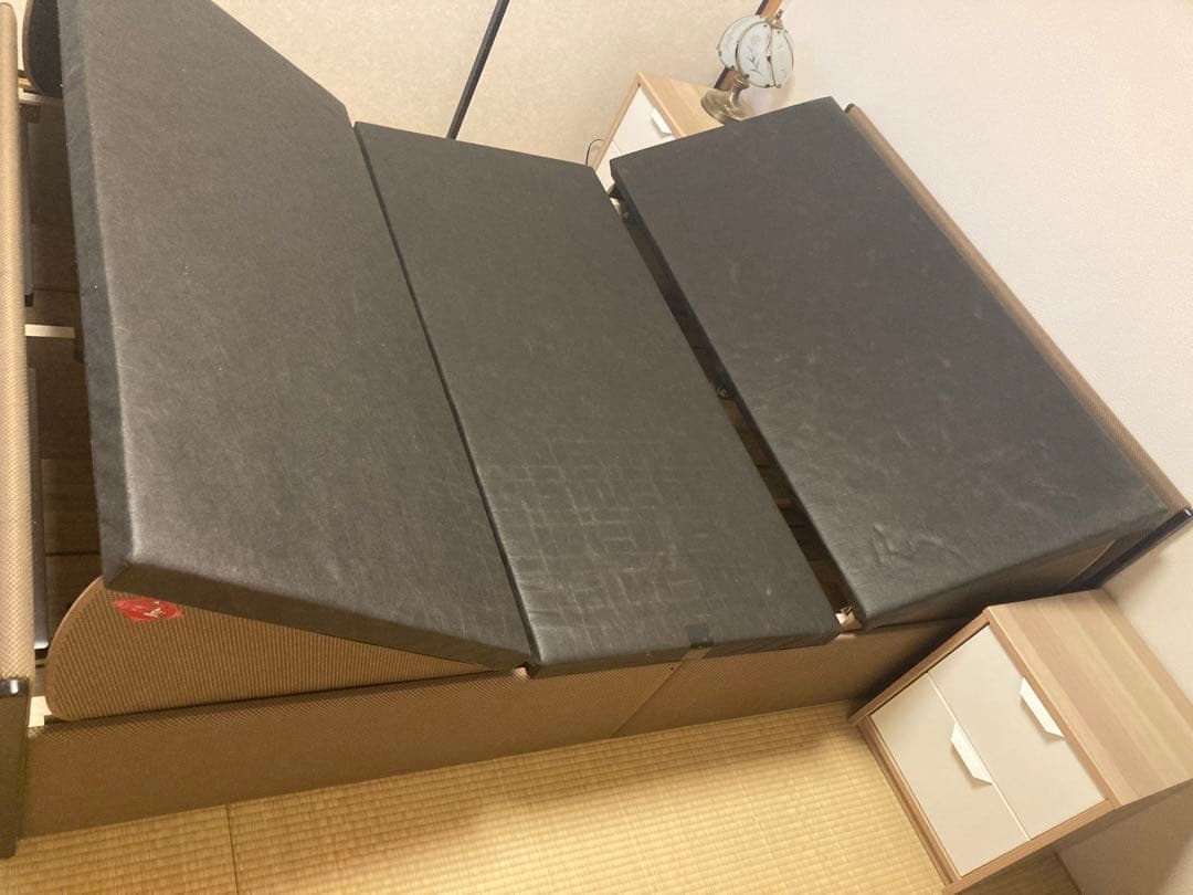 丸八真綿 マルハチ ダブル 収納 ベット 愛知県引き取り希望 - メルカリ