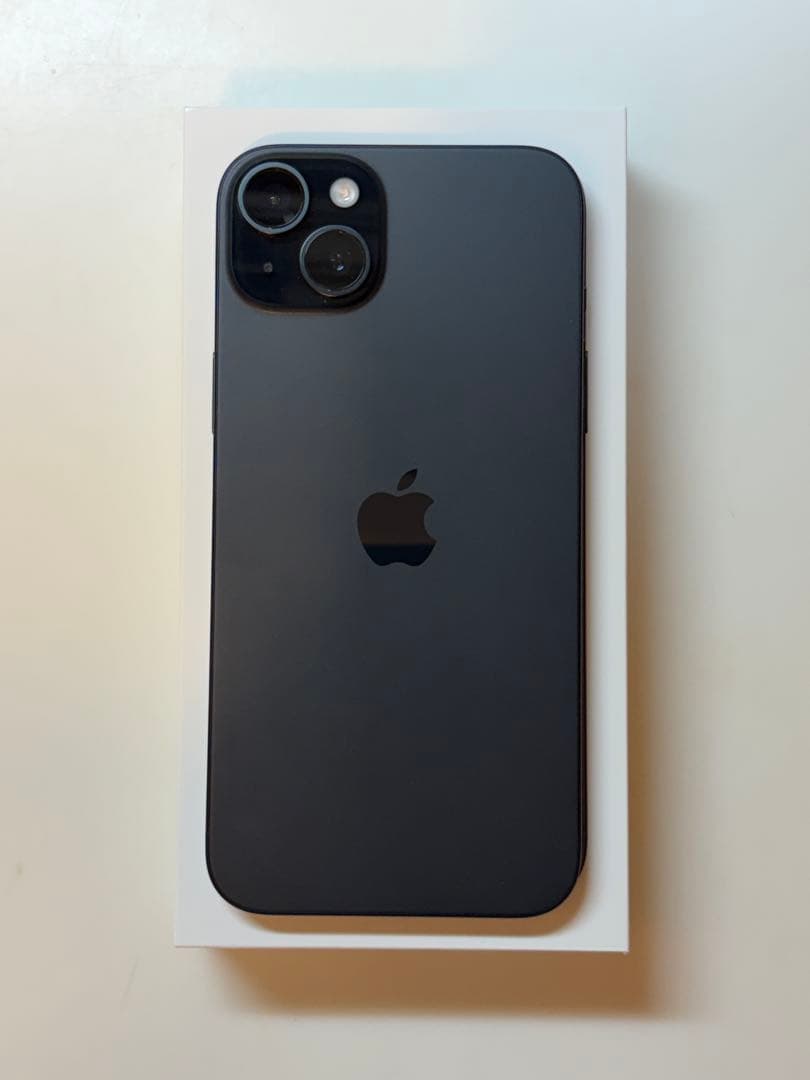 iPhone 15 Plus 128GB ブラック SIMフリー 美品 傷無し iPhone 15 「新品・ 未開封品 」SIMフリー iPhone15 128GB Black