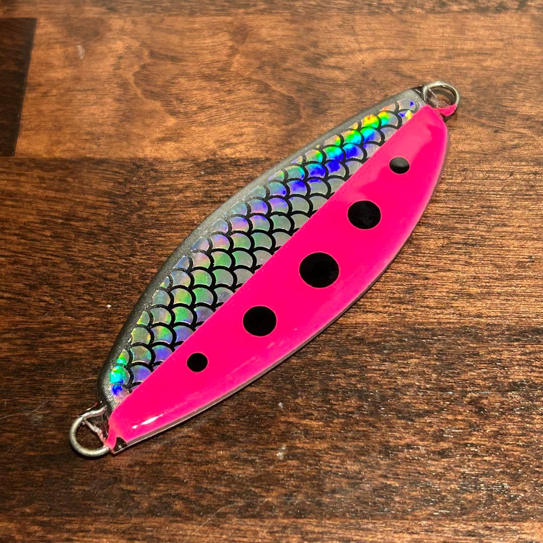 08 ルアーズケミスト サーモンスプーン45 アキアジ - メルカリ