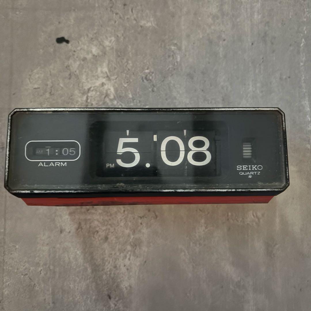 ジャンク品】SEIKO セイコー 電池式 パタパタ時計 中古品 - メルカリ