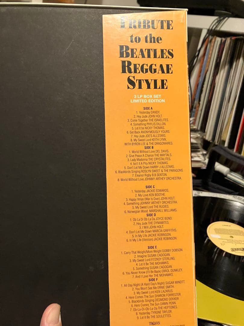 Trojan名盤 ビートルズ・レゲエ・トリビュート 3LP BOX 限定盤 - メルカリ