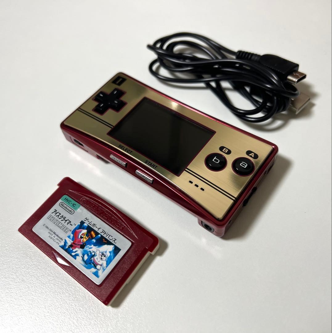 L*Y様 ゲームボーイアドバンスミクロ ファミコンカラー - メルカリ