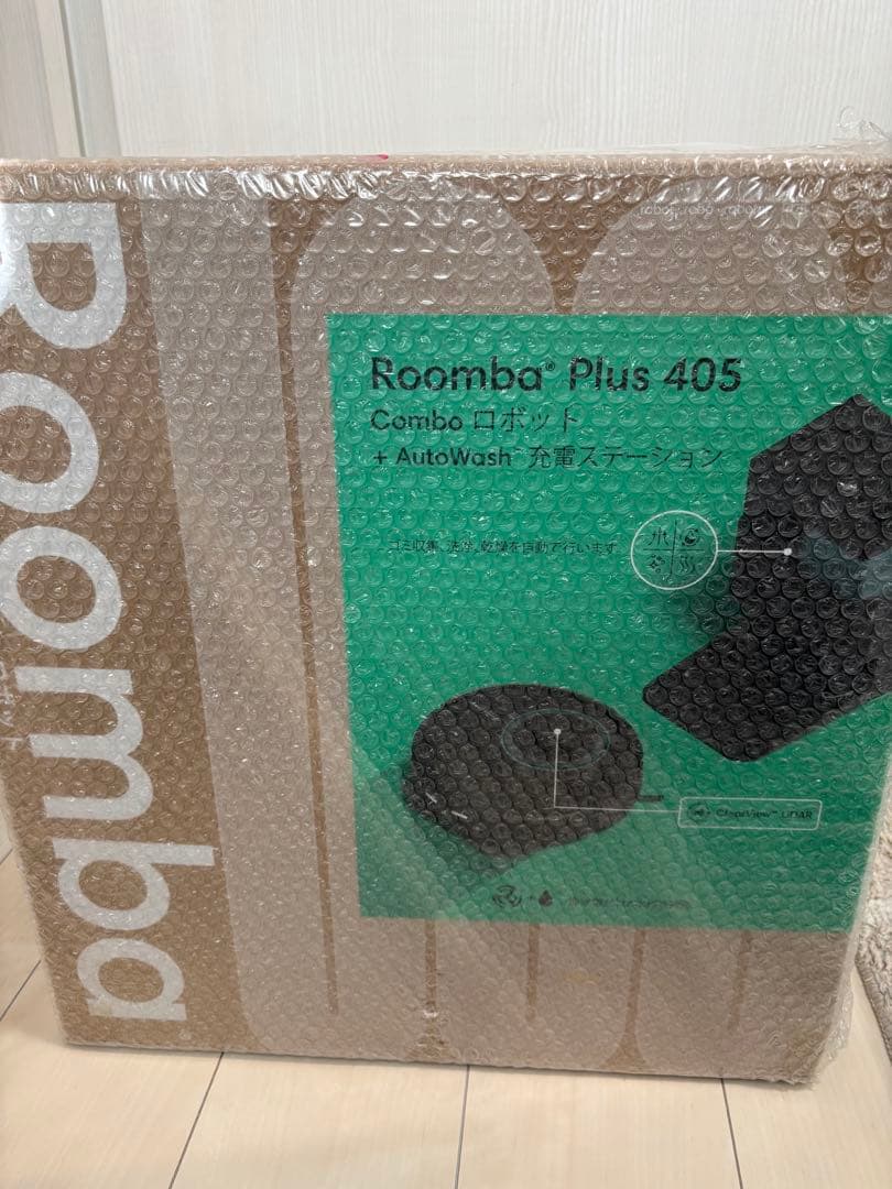 ［未開封新品］Roomba Plus 405 Combo Auto wash Roomba Plus 405 Combo ロボット + AutoWash 充電ステーション | アイ