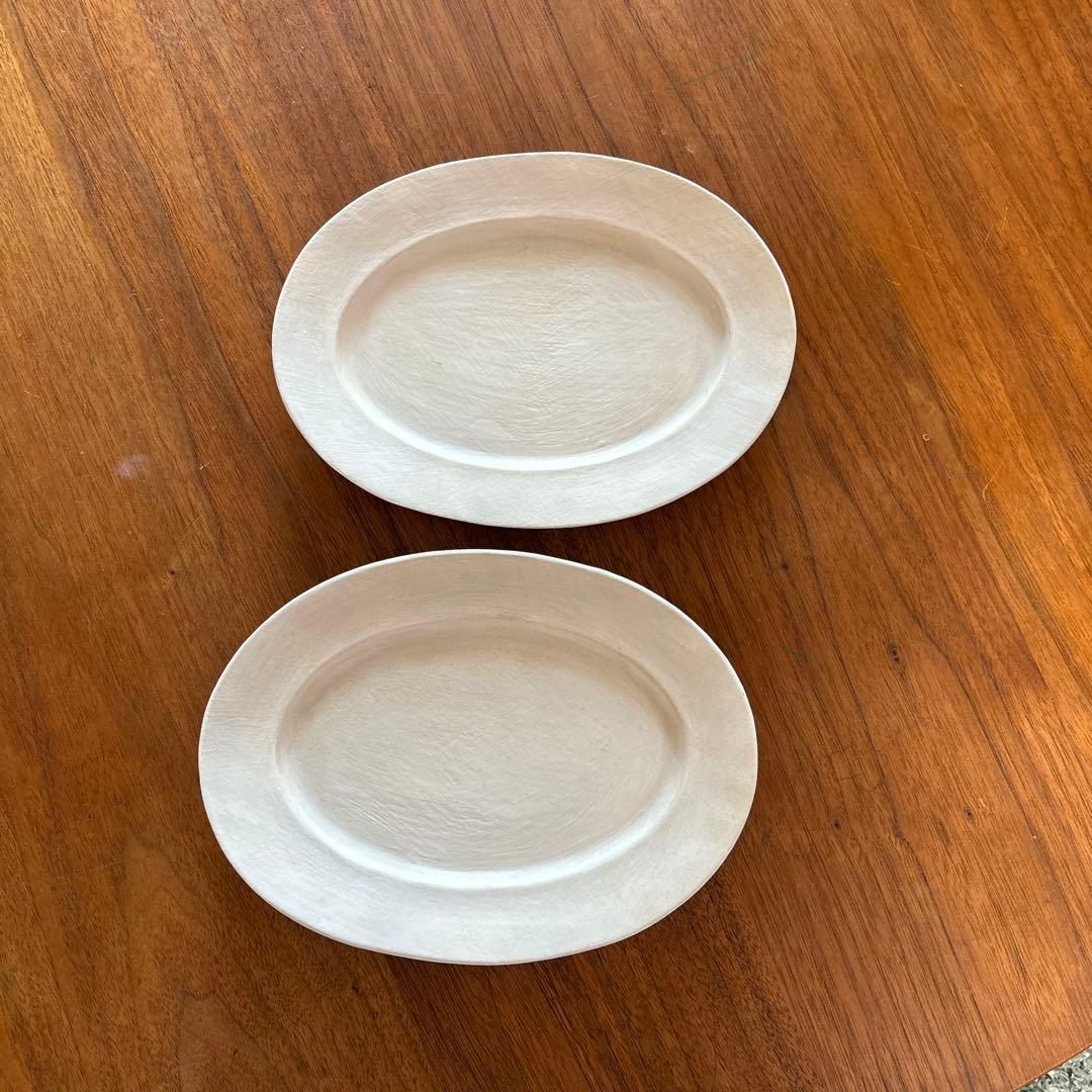 児玉修治カンヴァスオーバル皿S 2枚セット