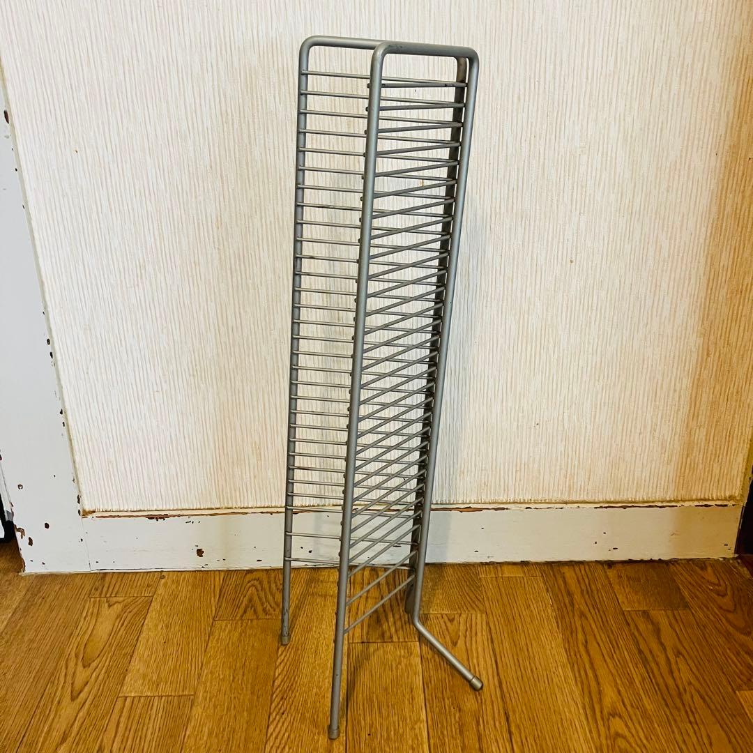 廃盤 無印良品 CDラック タワー 収納 スチール MUJIシンプル - メルカリ