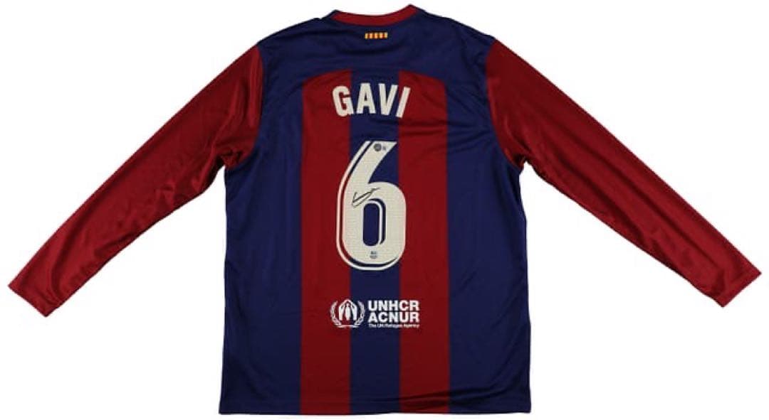 FCバルセロナ GAVI 6 サイン入り ベケット鑑定済 直筆サイン入り】Gavi ガビ バルセロナ Barcelona カード付き - メルカリ