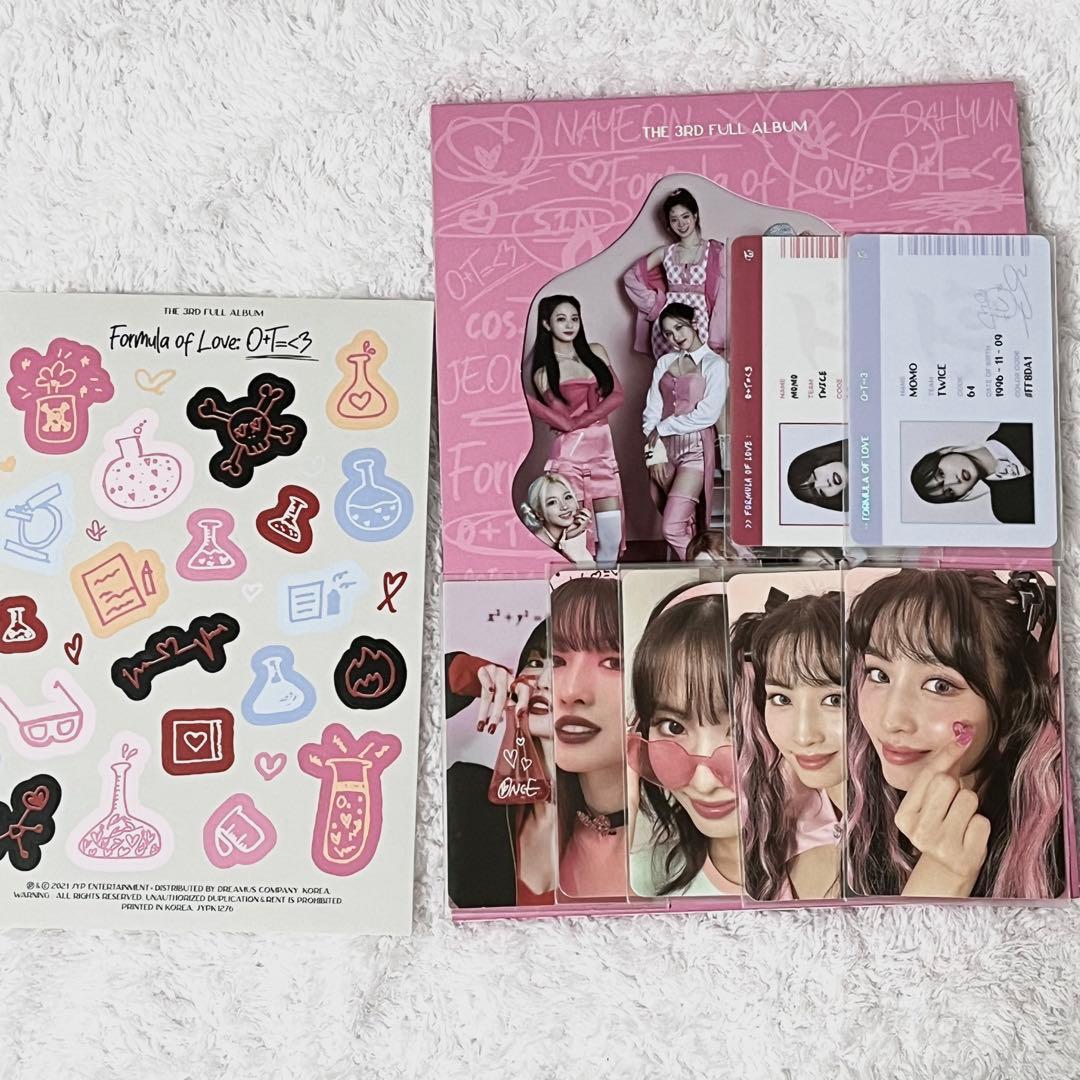 twice モモタイ盤台湾盤トレカレアまとめ売り