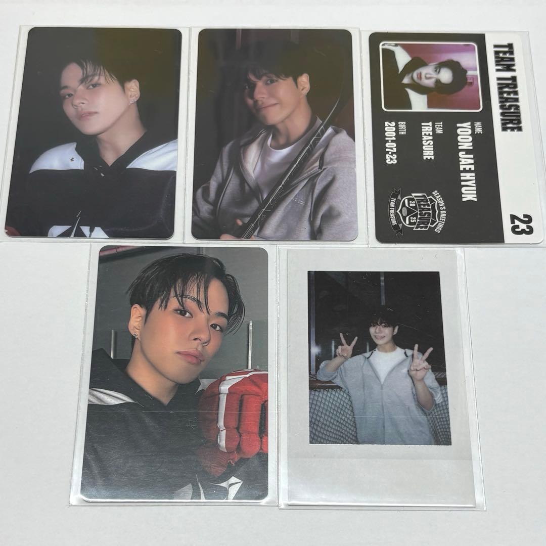 treasure ジェヒョク シーグリ 2025 トレカ セット - メルカリ