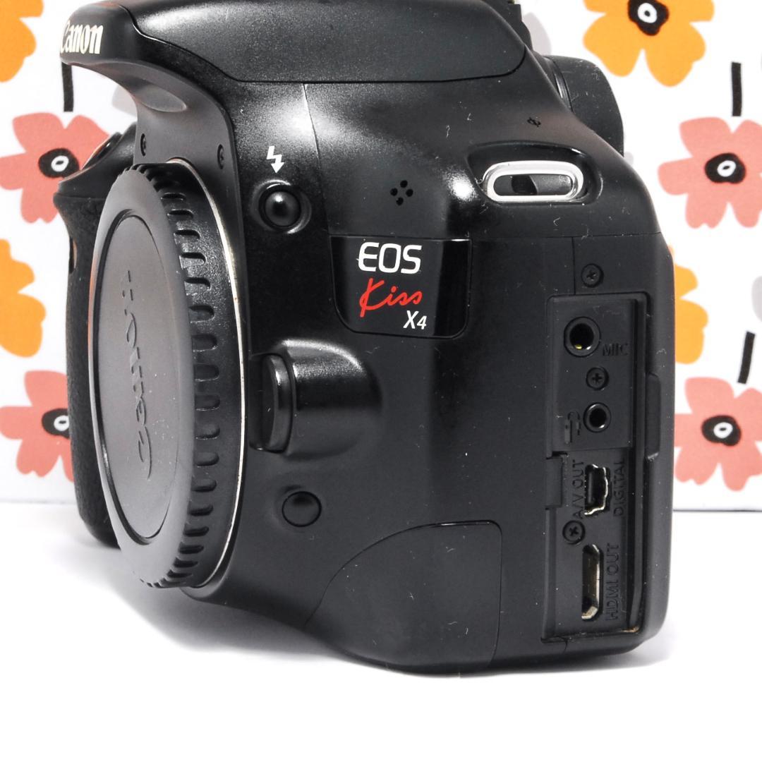 ✨スマホに転送♪初心者おすすめ✨Canon キャノン Kiss X4 高画質✨