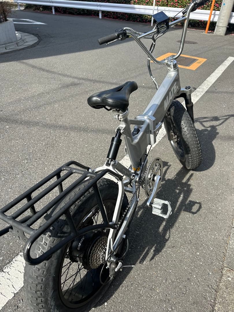 MATE X 250 Polar Silver 荷台付き ハンドルカスタム - メルカリ