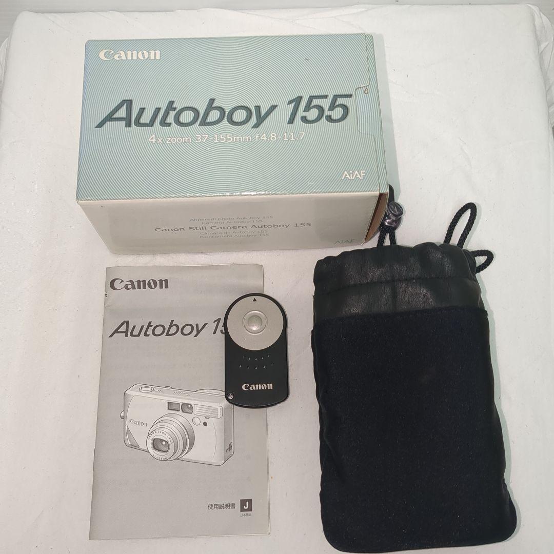 CANON AUTOBOY オートボーイ 155 フィルムカメラ 箱 説明書