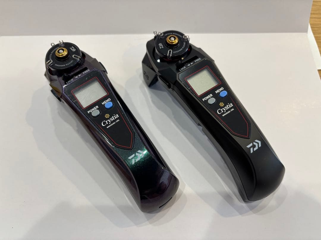 Daiwa Crystia CRS 2台セット外部電源ケーブル付き ダイワ クリスティ