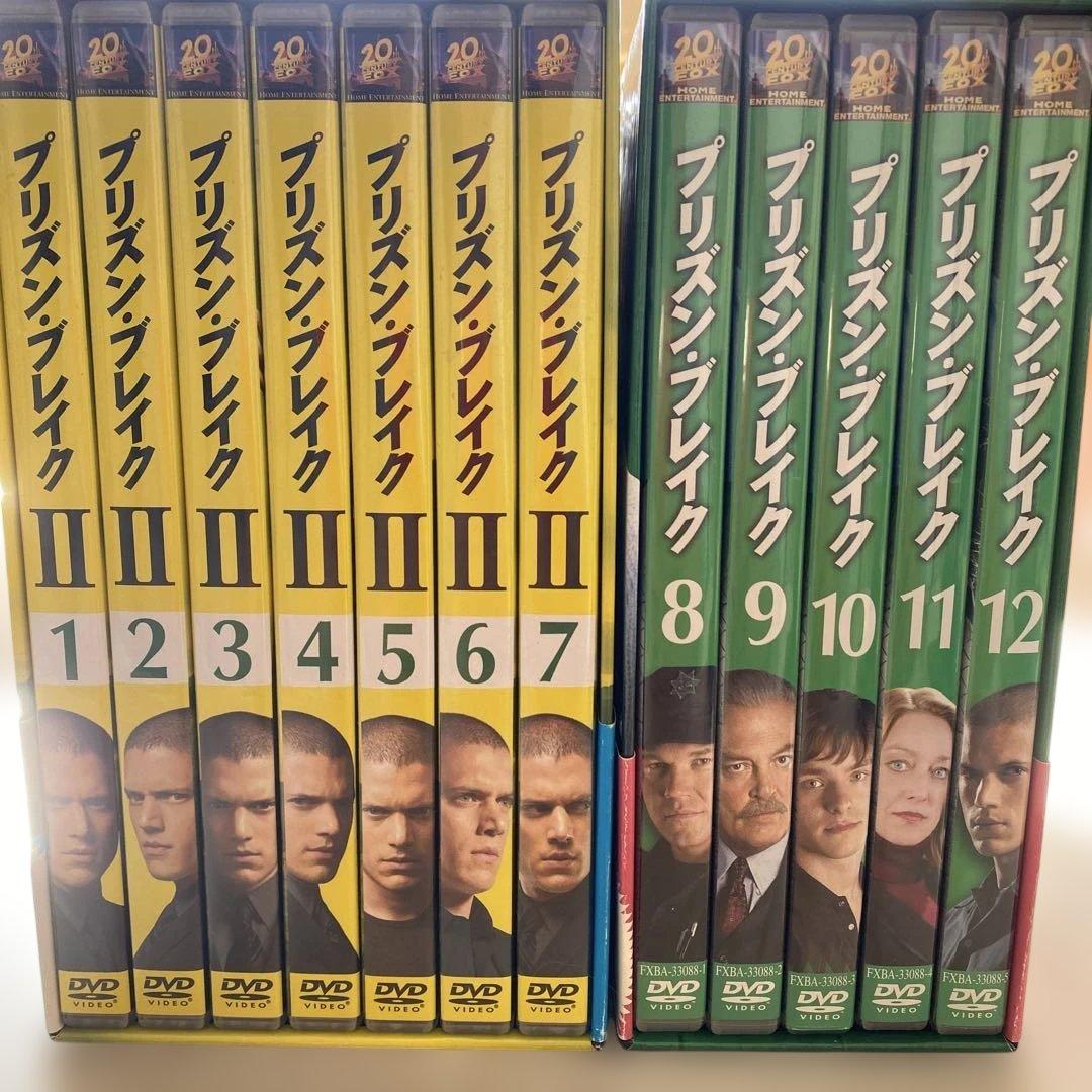 プリズン・ブレイク DVDコレクターズボックス 1-12 - メルカリ