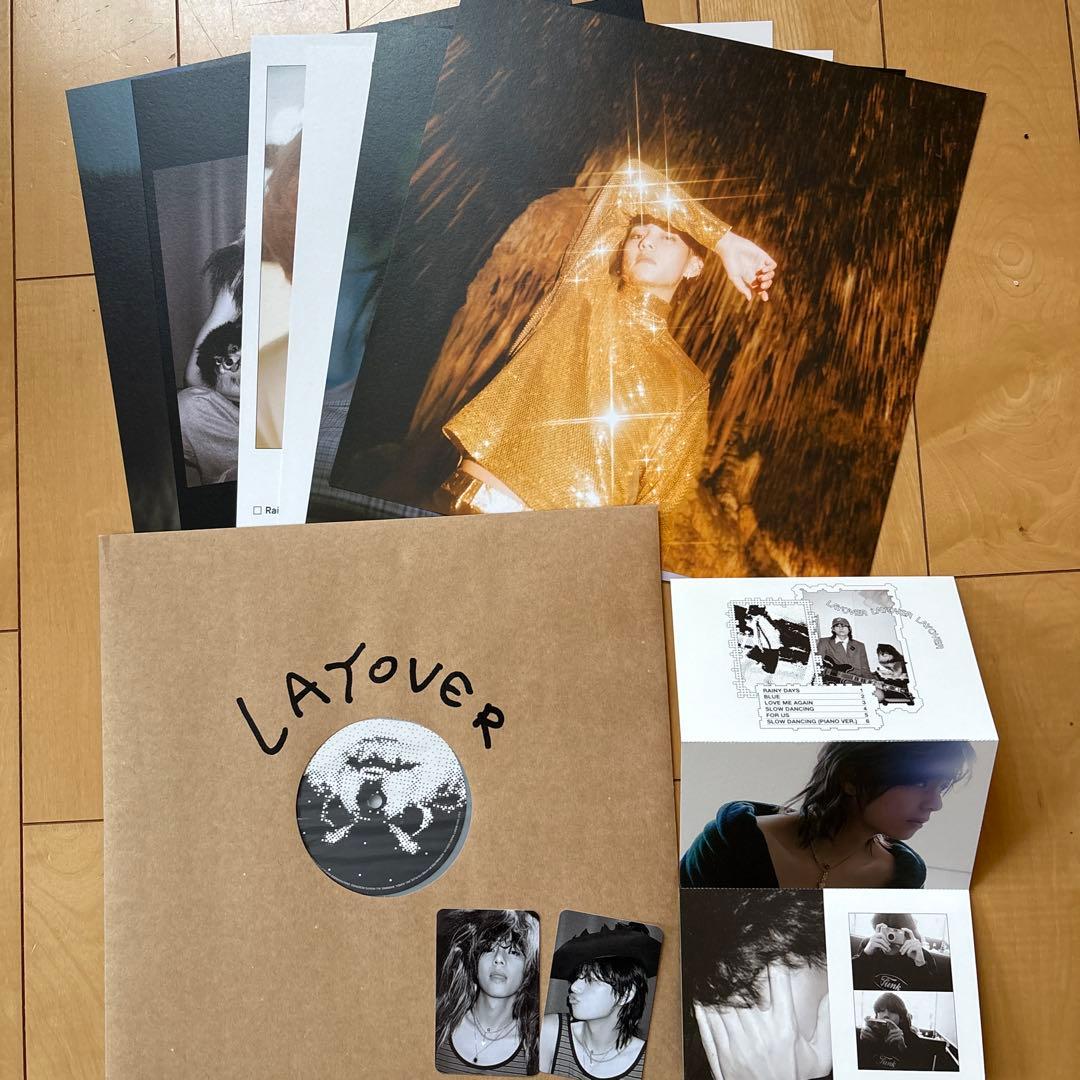 BTS V - Layover アナログ盤 LP ヨンタン テヒョン テテ - メルカリ