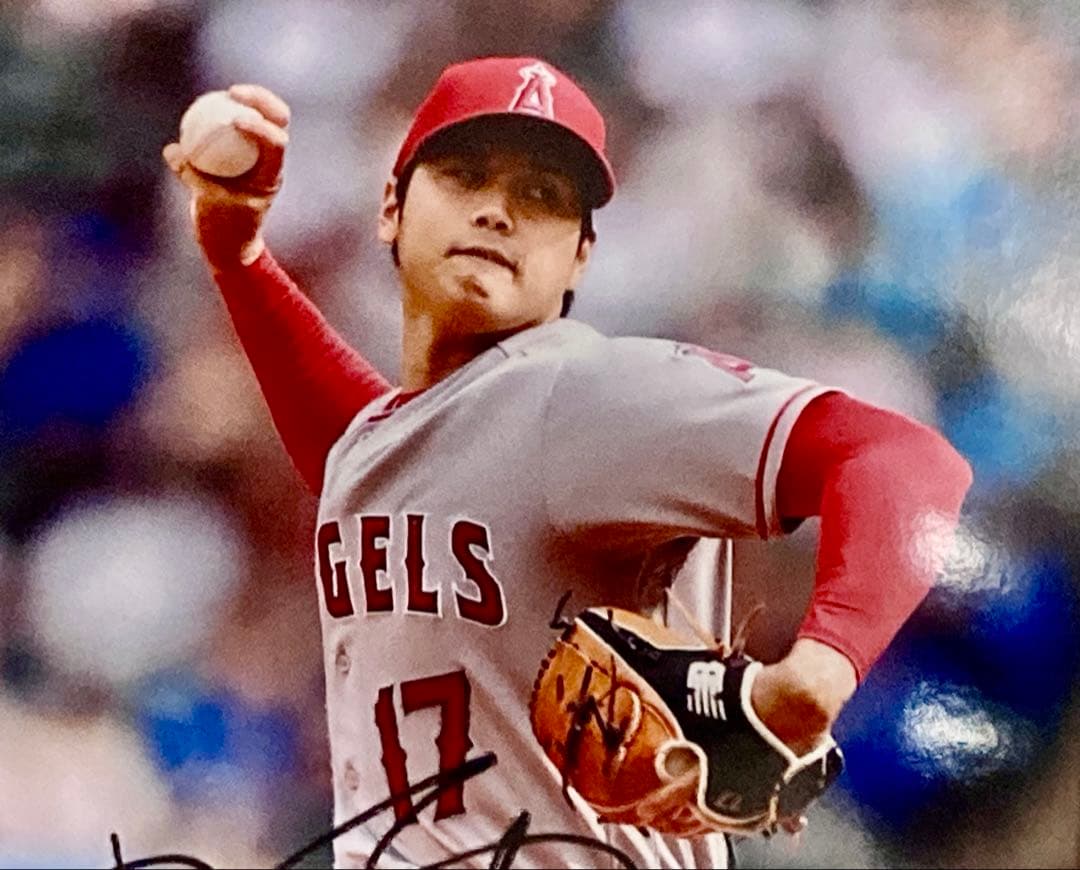 に*ん様 超希少/全米/市場価格/暴騰/メジャー/大谷翔平/直筆サイン入り