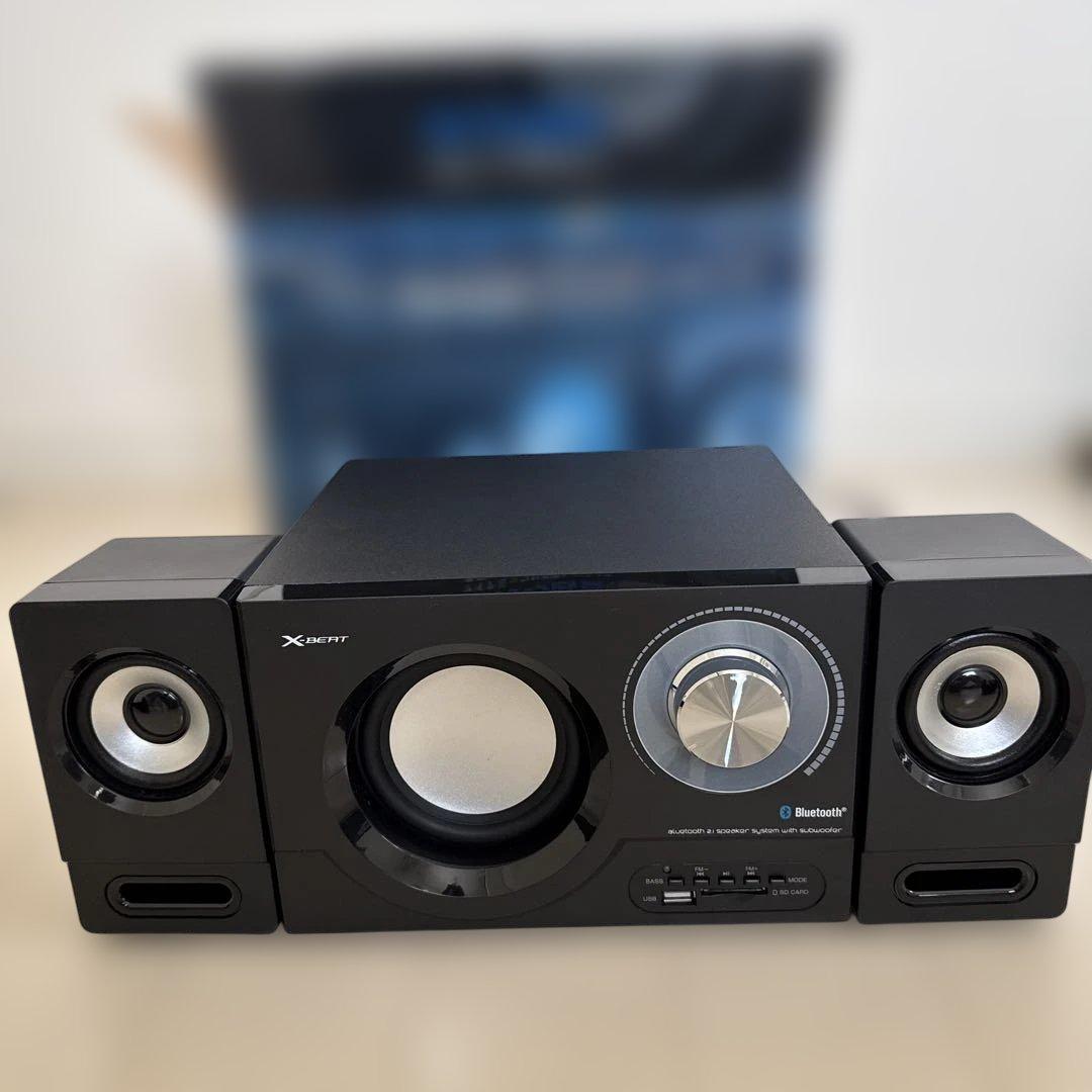 ラジオ・コンポ X-BEAT 2.1ch Bluetooth Speaker 31W