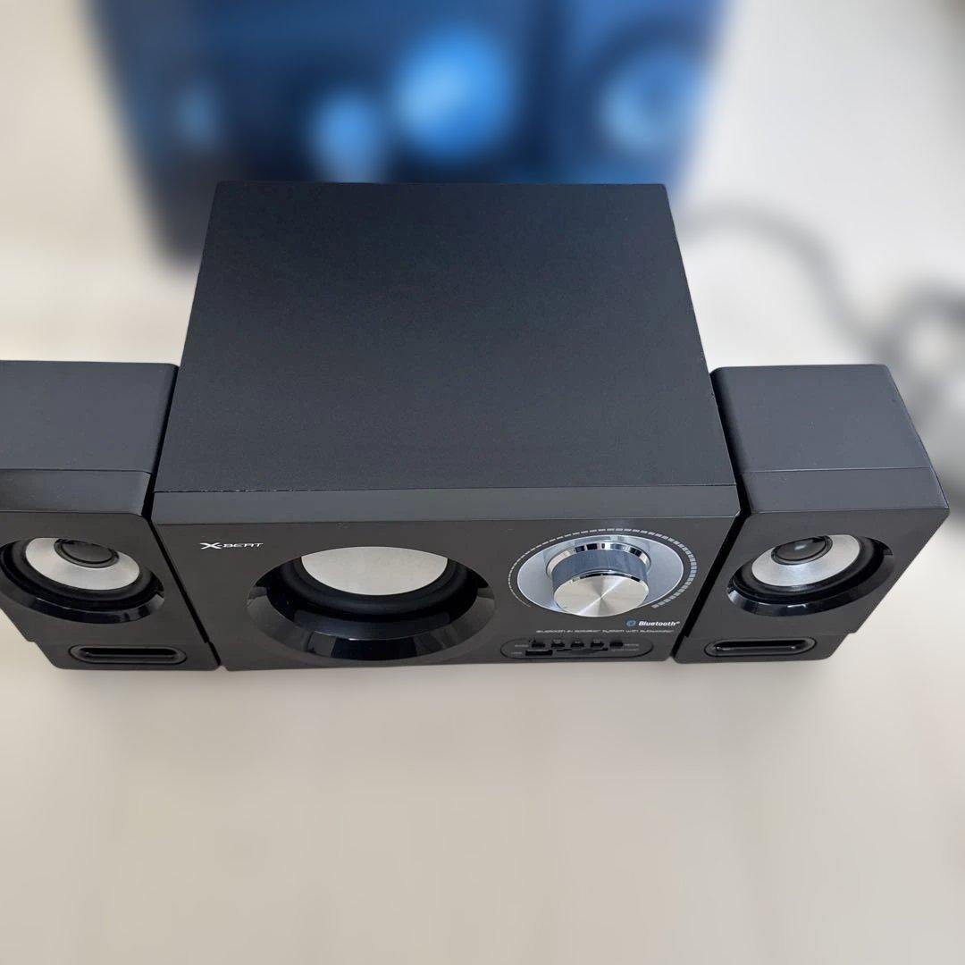 ラジオ・コンポ X-BEAT 2.1ch Bluetooth Speaker 31W