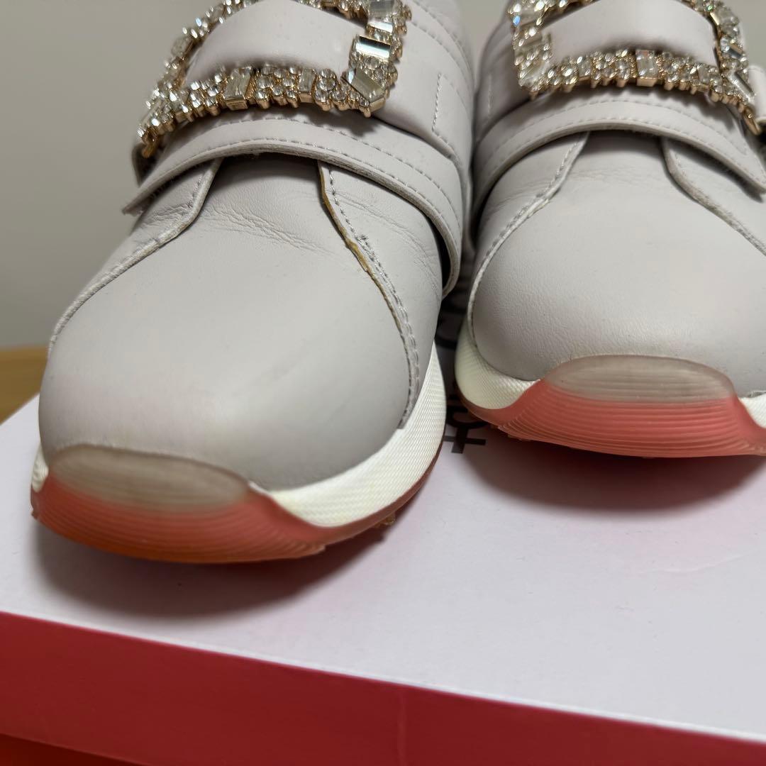 dianaバックル付きゴルフシューズ グレー 24.5cm