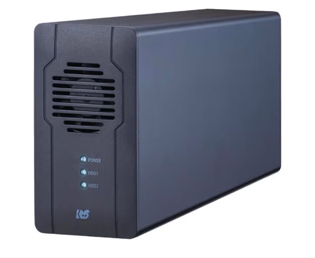 【新品】ラトックシステムUSB 5GbpsRAIDケース RS-EC32-R5G USB 5Gbps RAIDケース（3.5インチHDD 2台用）RS-EC32-R5G｜ラトック