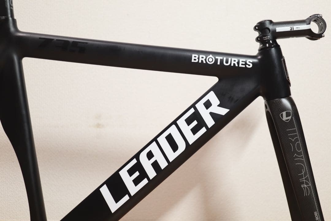 LEADER BIKE 735 TR リーダー バイク フレーム セット ピスト - メルカリ