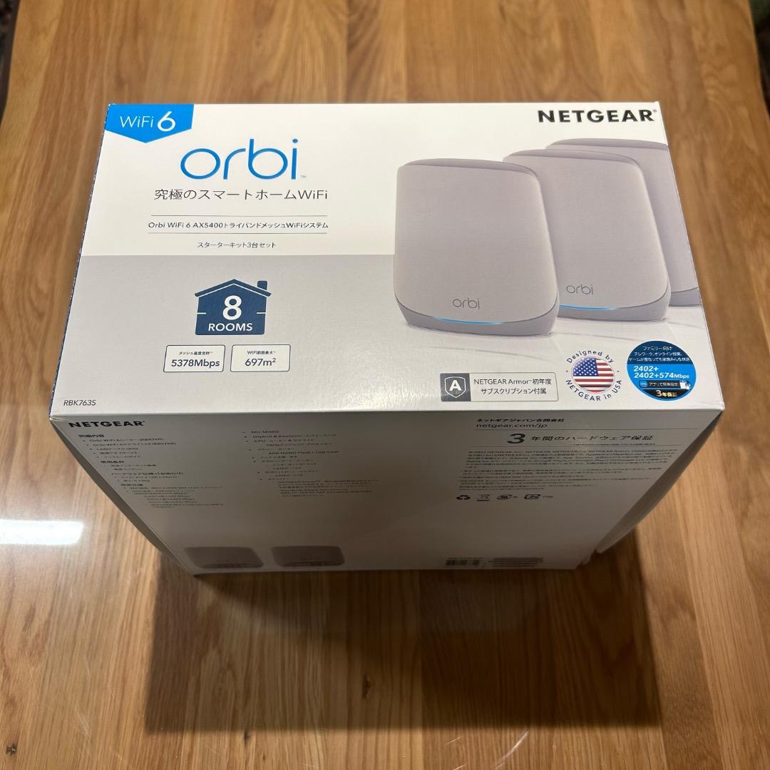 ハーレー純正 【開封済 テスト使用のみ超美品】ネットギア orbi メッシ