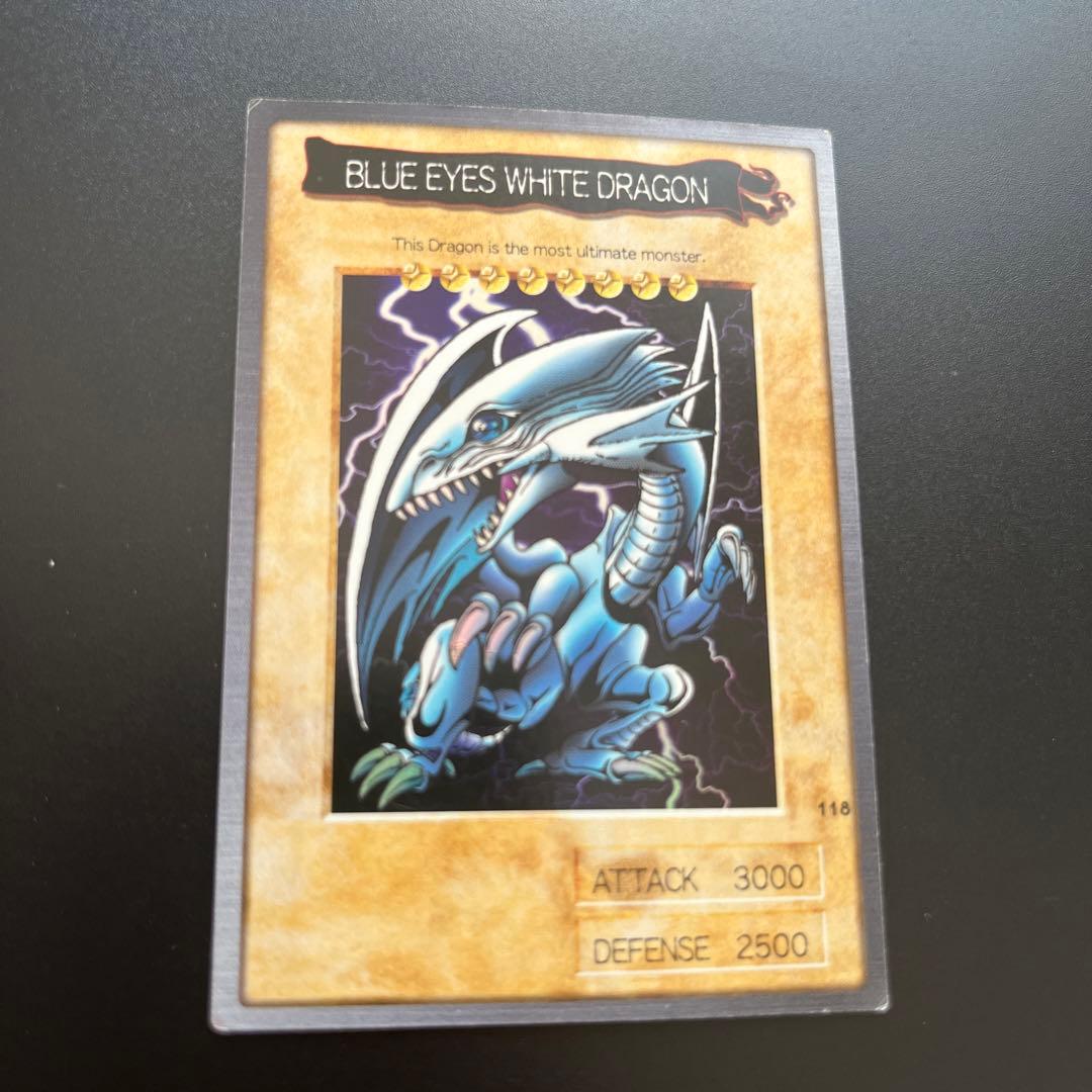 遊戯王 バンダイ版 ブルーアイズホワイトドラゴン 英語 カードダス