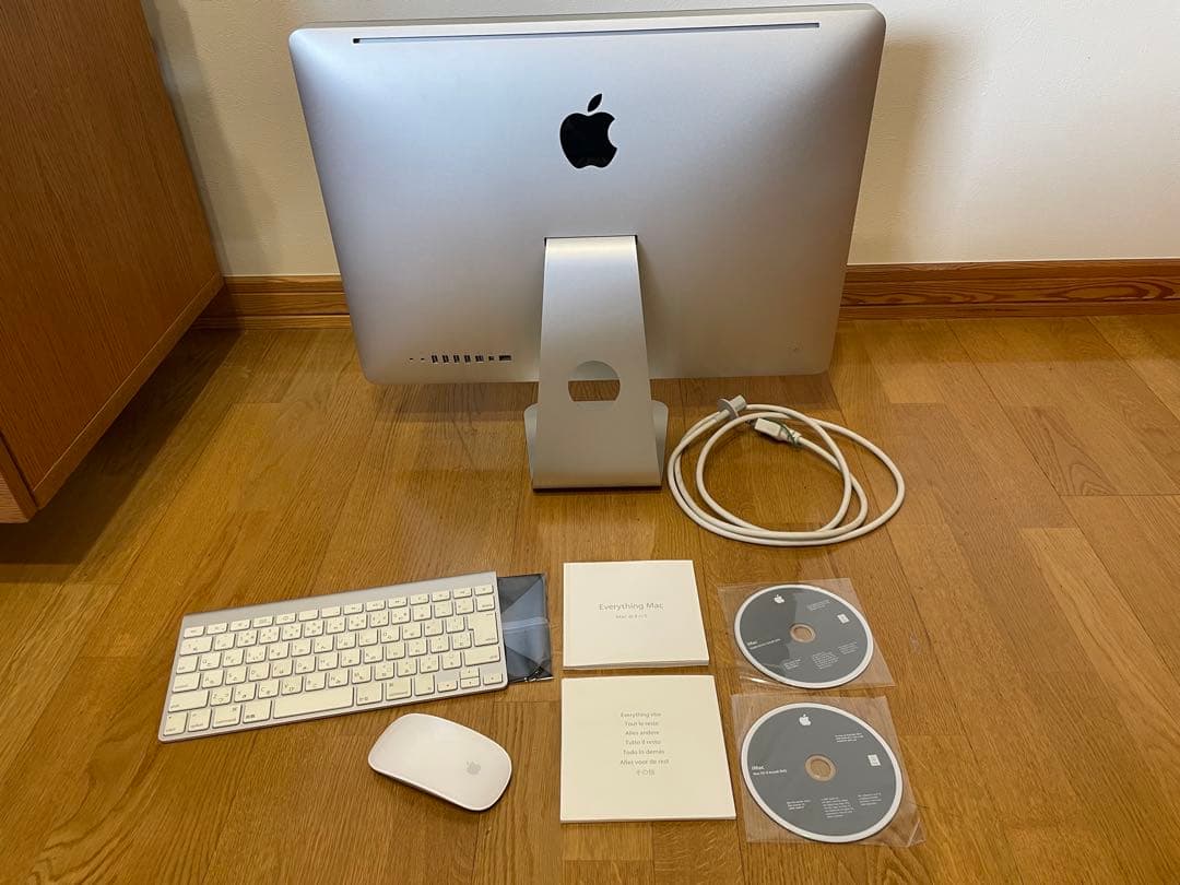 Apple iMac 21.5 late 2009シルバー 本体＋付属品 - メルカリ