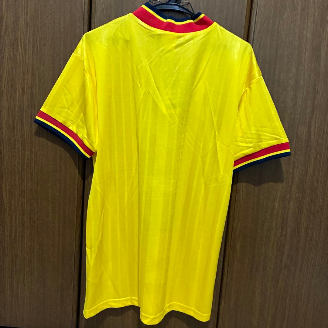アーセナル adidas JVC ユニフォーム 復刻モデル イエロー 90's - メルカリ