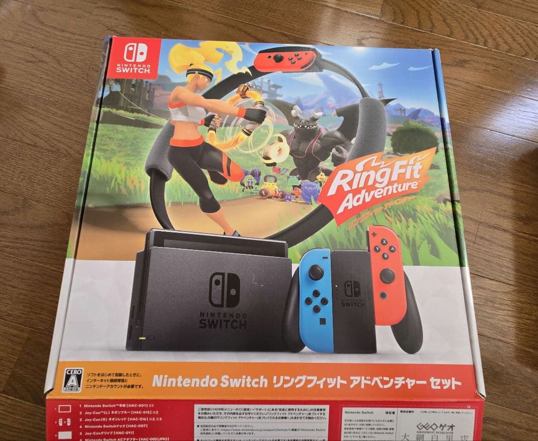 Nintendo Switch リングフィットアドベンチャーセット - メルカリ