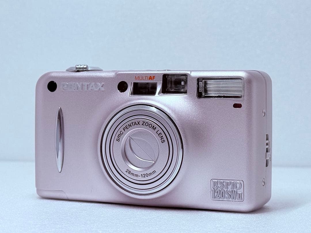 PENTAX ESPIO 120 SW Ⅱ ライラック 動作確認済 2026年最新】pentax espio 120sw iiの人気アイテム - メルカリ