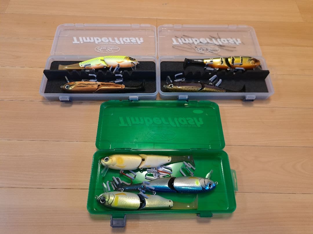 希少 未使用 エバーグリーン ティンバーフラッシュJr 11本11色まとめて