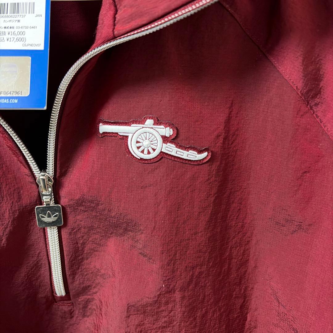 アーセナル テラスアイコン ハーフジップ ジャケット Sサイズ 正規品