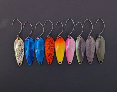 ロデオクラフト ジキル 1.8g 9枚 エリアトラウト 管釣り スプーン