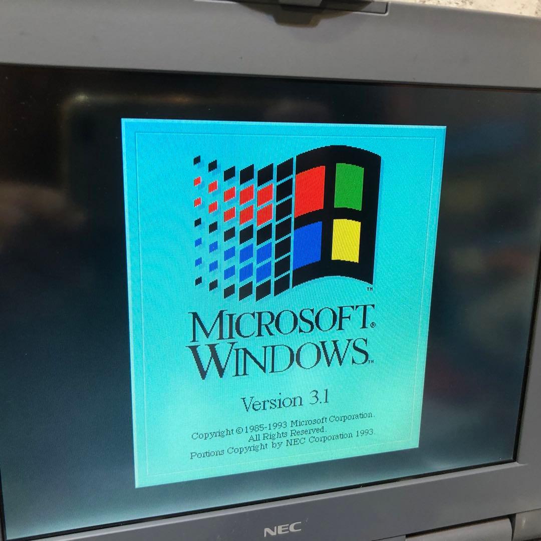 NEC PC-9821Lt/350A MS-DOS6.2 カラー液晶 起動確認済 - メルカリ