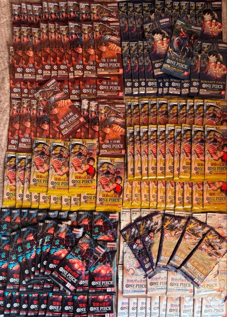 ワンピース カードゲーム 未開封 バラパック - メルカリ