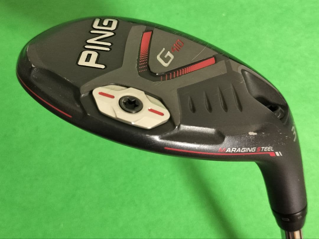 美品】PING G410 3番ユーティリティ3U 硬さS 19度 MODUS