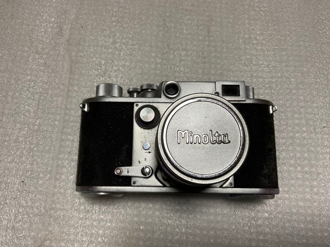 ミノルタ・35。C.K.S。【昭和レトロフィルム式カメラ カバア付き