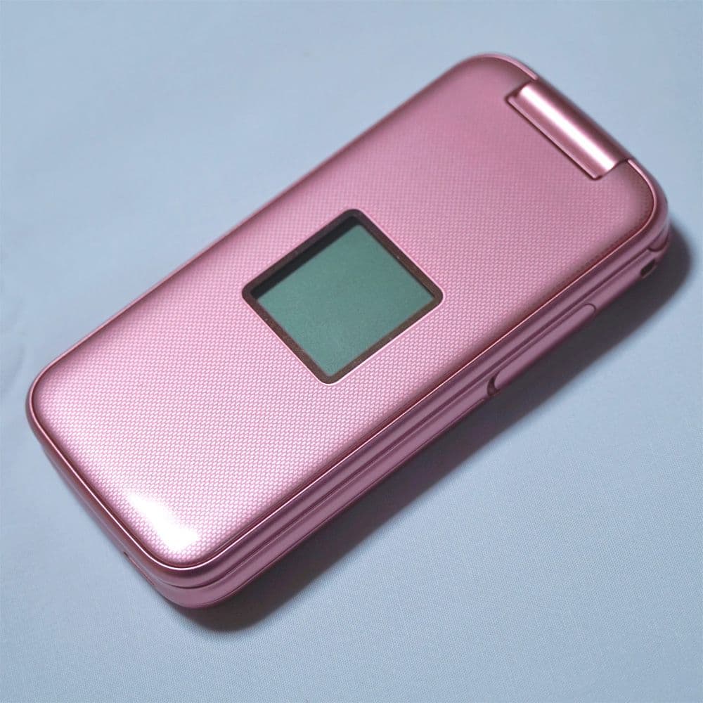 らくらくホン docomo F-02J ピンク - メルカリ